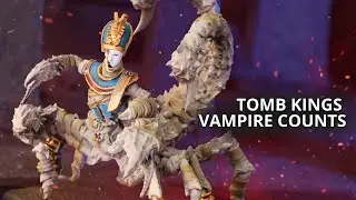 Tomb Kings vs Vampire Counts - Warhammer The OLD WORLD Battle Report