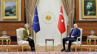 Erdoğan pushes for EU-Turkey upgrade after meeting von der Leyen to discuss Syria