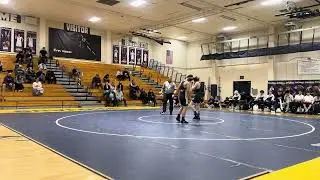 140 lbs- Miles Hilmen (Del Oro) WBF Eli Petersen (Oak Ridge)
