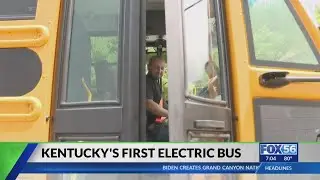 Wolfe County schools drive Kentucky's first electric bus