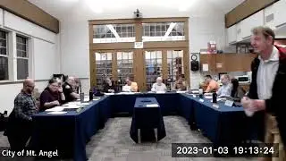 January 2023 Regular City Council Meeting