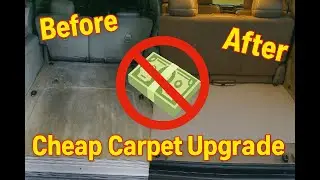 Cheap Cargo Mat Hack — DIY SUV Carpet Upgrade for Under $30!