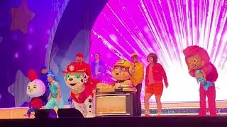 Nick Junior Live MOVE TO THE MUSIC Song Dance compilation with Paw Patrol Chase, Rubble, Dora, Bluey