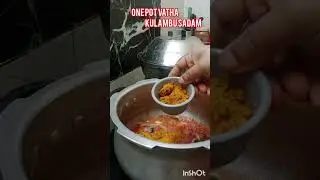 One pot vatha kulambu sadam 