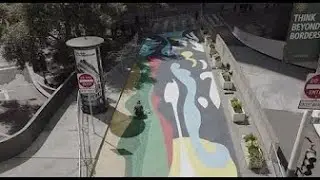 The Creation of the Battery Bridge Street Mural