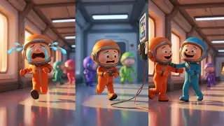 Among Us Crying Crewmate Pressed the Wrong Button AV1 | Nursery Rhymes for Kids & Baby Songs