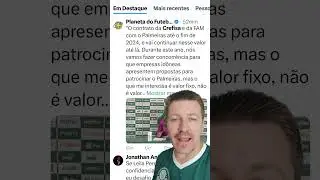 COLETIVA DE LEILA PEREIRA FALOU SOBRE A CREFISA E PATROC&Iacute;NIO DO PALMEIRAS