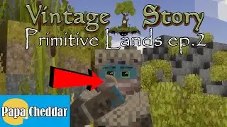 Primitive Lands EP 2 - Vintage Story (Wilderness Survival Difficulty) - Primitive Survival Mod