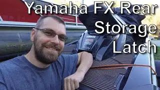 Ремонт задней защелки багажника Yamaha FX 2012-2018