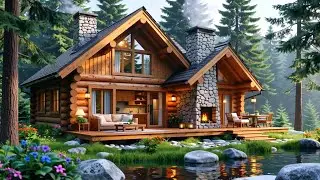 Cozy Cabin Getaway: Rustic Retreat Surrounded by Breathtaking Nature #cabinet 