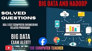 Big Data & Hadoop MCQ by The Computer Teacher | BCA Exam Preparation | Big Data & Hadoop MCQs