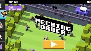 Crossy Road - Daily Level - Pug - High Score 820 🐶🐕 