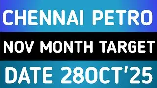 CHENNAI PETROLEUM CORPORATION STOCK LATEST NEWS 28OCT'25/CHENNAI PETRO SHARE LATEST NEWS 