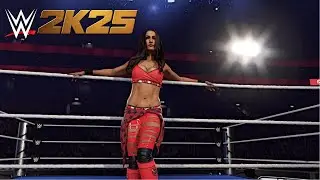 BRIE BELLA ENTRANCE, SIGNATURES, FINISHERS, WINNING SCENE & MORE WWE 2K25