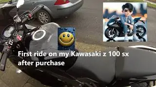 First ride on kawasaki 1000sx