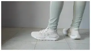 Adidas NMD S1 closer look + on feet (cloud white, grey one, core black) GW4652