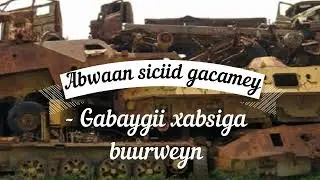 abwaan siciid gacamey iyo gabaygii xabsiga buur weyn