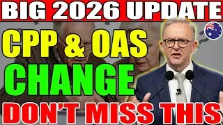 CPP & OAS 2026 Update 🚨 Retirees 60&ndash;75 Must Know These Income Changes