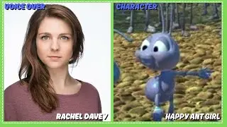 A Bug's Life (1998) Cast: Part 2 - More Voices Behind the Characters!