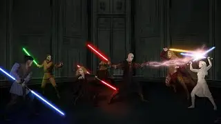 Duel on Tython | Darth Zannah Duels Against 2 Jedi Knights (Star Wars: Darth Bane: Rule of Two)