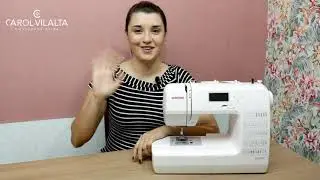 Testando a Máquina de Costura Janome 1050DC