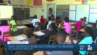 Gov. Hogan: Every Maryland county school system can safely reopen