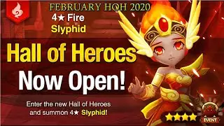 Summoners War : Fire Sylphid Fria Hall of Heroes B10 (HOH B10)