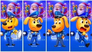 all video  Sheriff Labrador 🔴 Sheriff Papillon 🆚Agente de Polic&iacute;a 🔴 Sheriff Labrador 🎶 Tiles Hop EDM