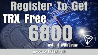Зарегистрируйтесь, чтобы получить 6800TRX / CLIPARTO TRON