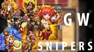 Castle Clash : Dove keeper | ULTIMATE SNIPER TEAM | Safer GW ?
