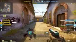 Sick 57 Blue Gem Clutch + Defuse on Inferno!
