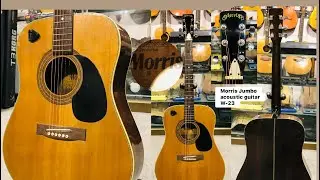 Morris W-23 Acoustic guitar Made in Japan 🇯🇵 ( Wilson&rsquo;s music instruments )