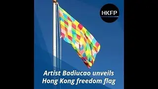 Political cartoonist Badiucao unveils new &lsquo;Lennon Wall flag&rsquo; for Hong Kong democracy movement