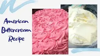 American Buttercream Recipe | Buttercream Recipe in Tamil | Cream for frosting Cake