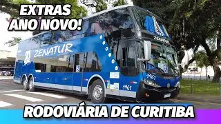 FIM DE ANO INTENSO! MUITOS ÔNIBUS EXTRAS NA RODOVIÁRIA DE CURITIBA