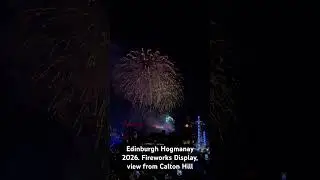Witnessing Edinburgh&rsquo;s 2025 Hogmanay fireworks from the best seat, Calton Hill #sonya6700 #sigma1850