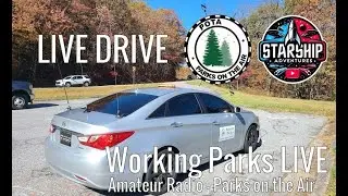 🔴Working POTA in the North Georgia Mountains, Parks on the Air, Amateur Radio - Long Range Radio