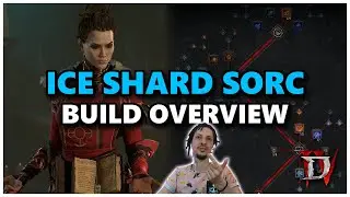 [Diablo 4] Ice Shard Sorcerer build overview - Stream Highlights #4