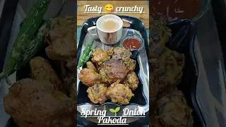 #spring #onion #pakora #recipe #tasty #crunchy #viral #food #homemade #shorts