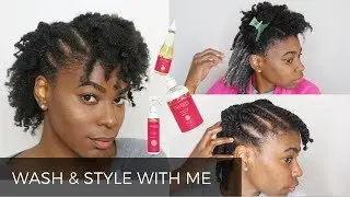 Wash and Style with Me TWIST OUT on 4C Hair  ft TAILORED BEAUTY