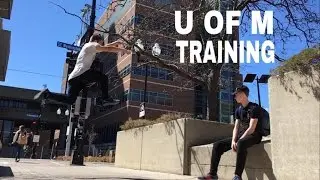 U OF M TRAINING W/ ANDREW