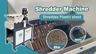 Can Shredder Handle Plastic Sheets? Absolutely&mdash;High-efficiency & Low-energy!