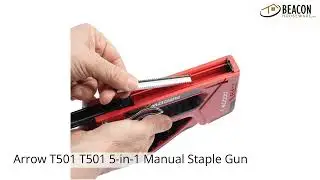 Arrow T501 T501 5-in-1 Manual Staple Gun