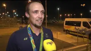 Marcus Svensson om silvermedaljen