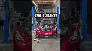 750HP Built Motor G37 First Start Up! 🚀Making a G37 Faster!