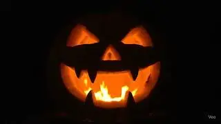Halloween Projection Loop:  Pumpkin fright