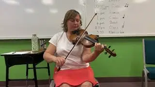 Woodchoppers Reel WOTFA Intermediate Fiddle  2022