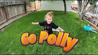 Playing Soccer with GoPolly | Backyard Soccer for Kids!