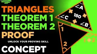 Proof of Theorems: Triangles (Some results on triangles) RS Aggarwal Class 9 Math Explanation.