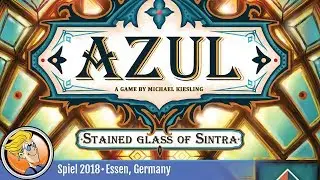 Azul: Stained Glass of Sintra &mdash; game overview at SPIEL '18